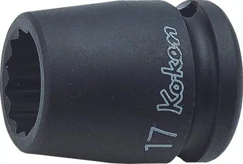 1/2" Sq. Dr. 12-Point Impact Socket in 31mm