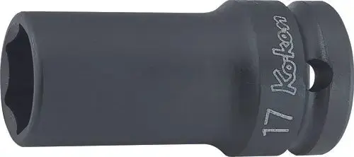 1/2" Sq. Dr. 6-Point Thin Wall Semi-Deep Impact Socket in 20mm