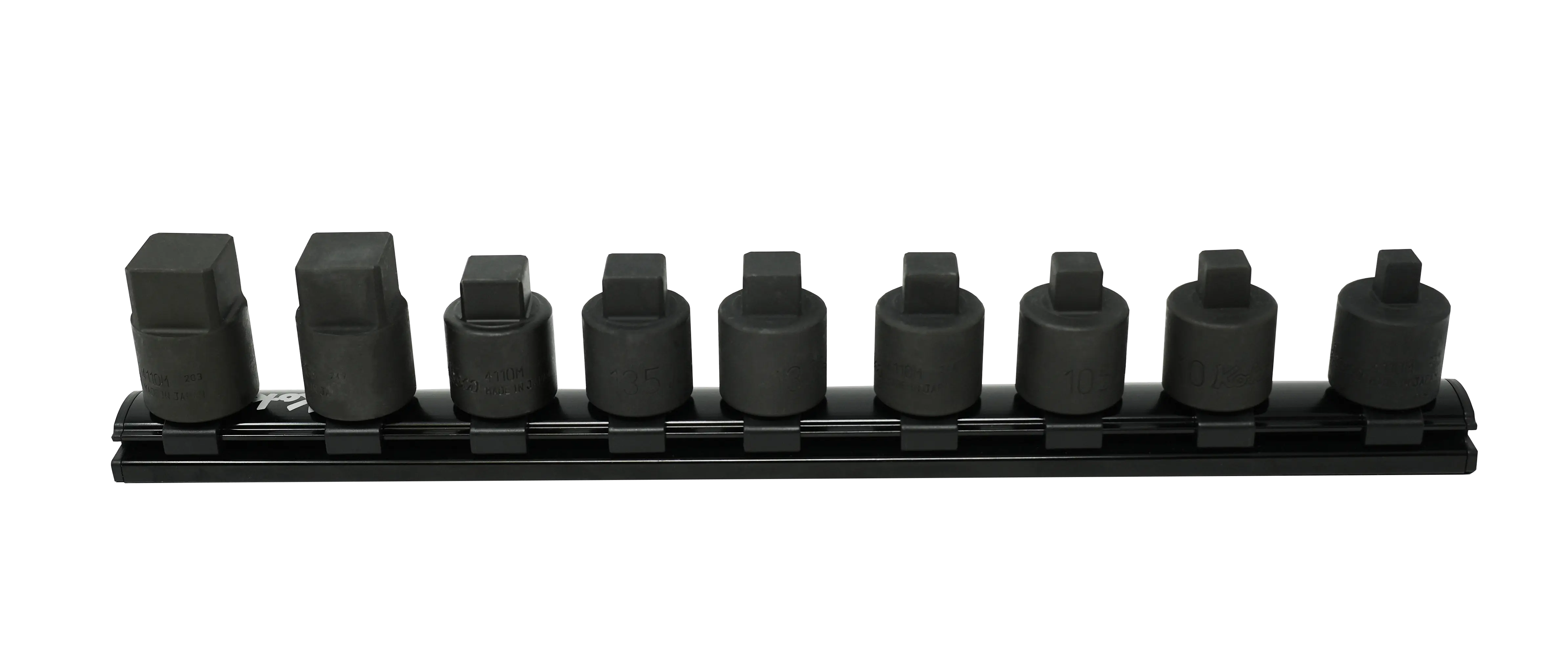1/2" Sq. Dr. Bit Socket Set for Drain Plugs - 9 Pieces