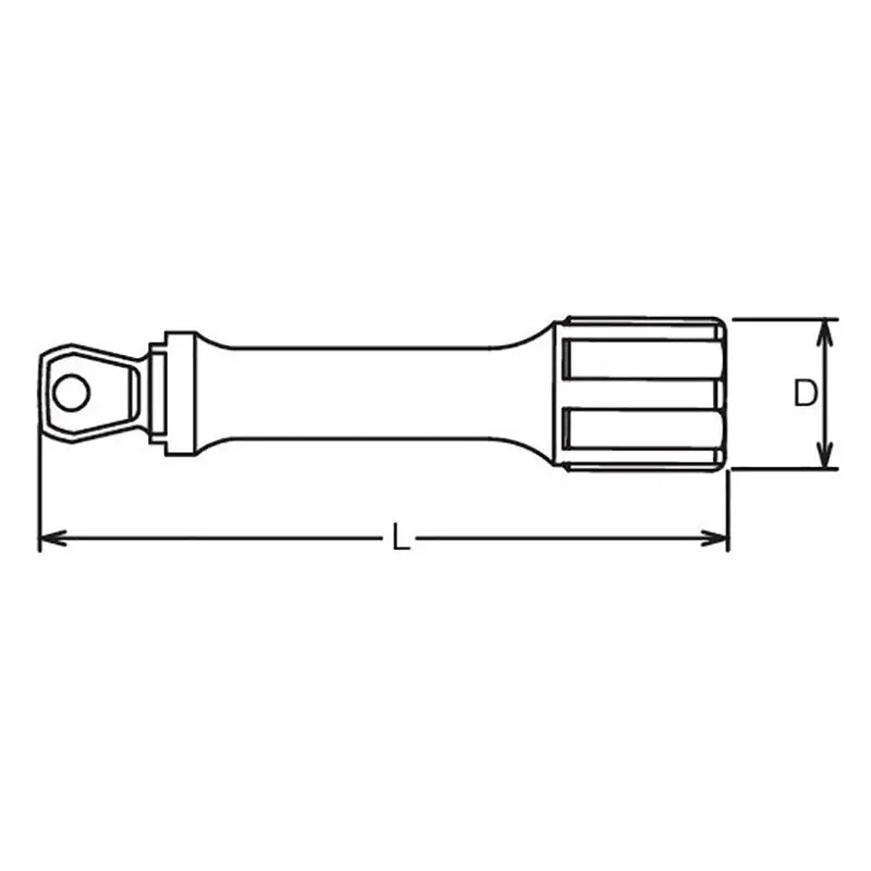 1/2 Sq. Dr. Wobble-Fix Extension Bar Length 300mm - Image 2