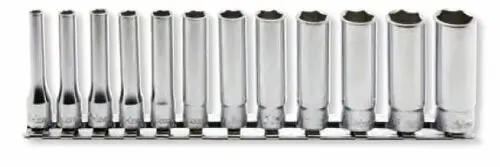 1/4 Sq. Dr. Socket set 4-14mm 6 point 12 pieces