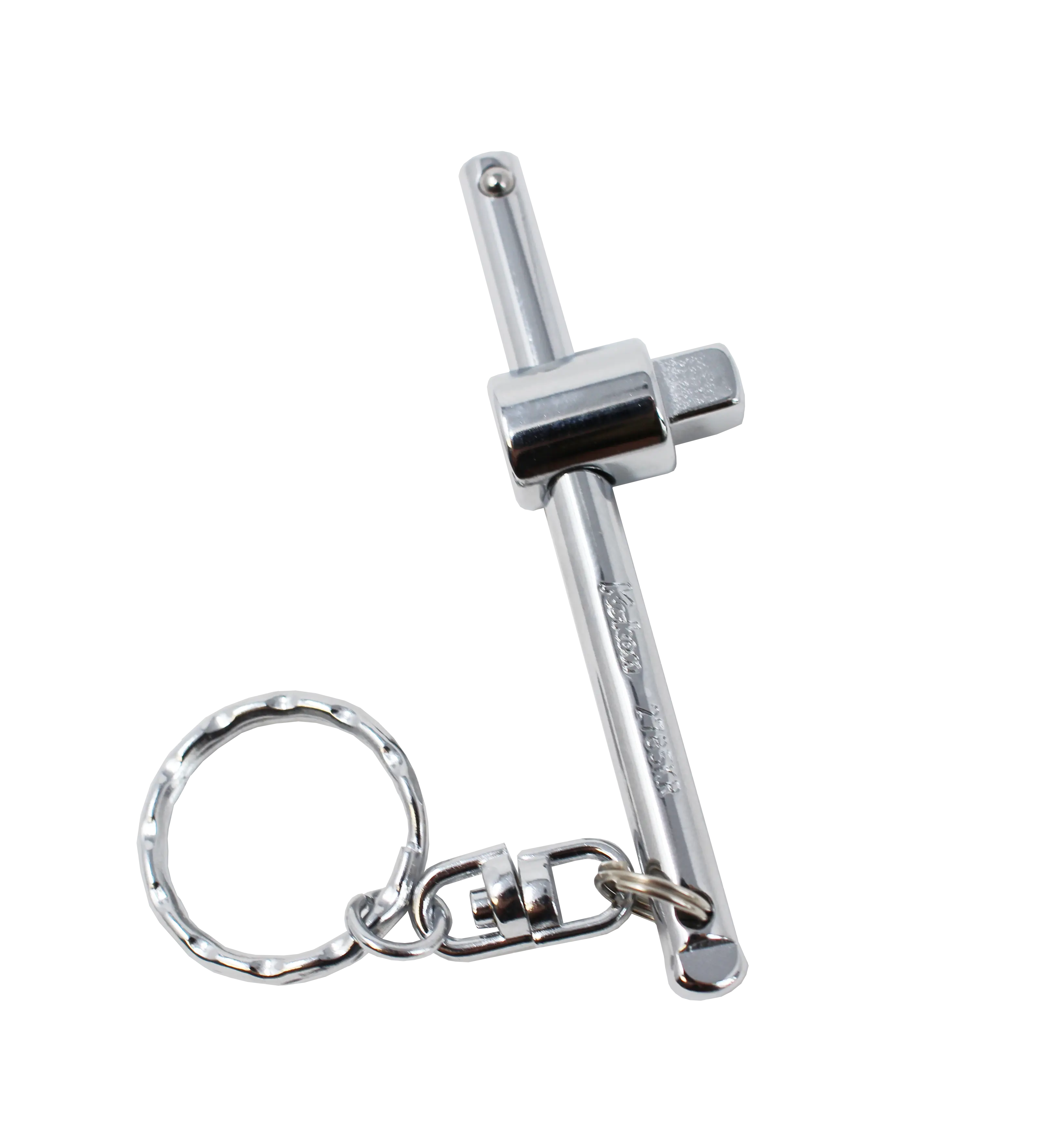 1/4 Sq. Dr. Sliding T Handle Key Ring - Length 75mm