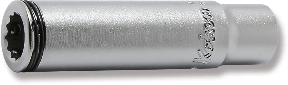 1/4" Sq. Drive 12-Point SAE Deep Nut Grip Socket in 9/32