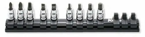 1/4 Sq. Dr. Bit Socket set   PH, SL, HEX  Z-series 9 pieces