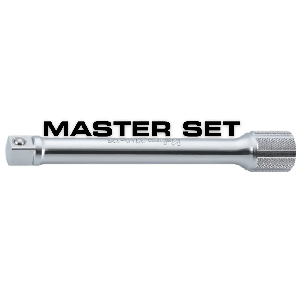 12 Piece Master 3/8" Square Drive Extension Set