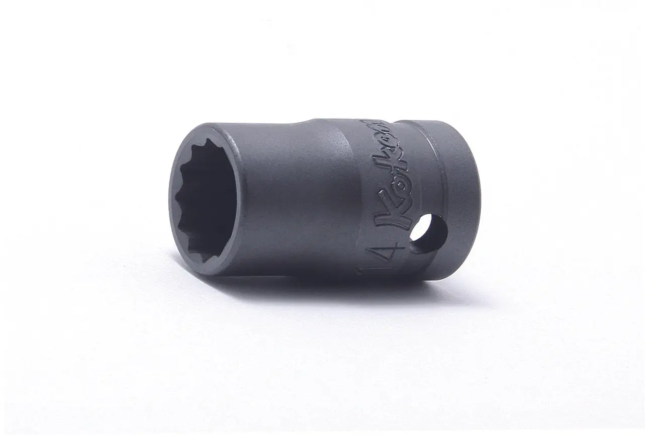 1/2 Sq. Dr. Socket 19mm 12 point Length 38mm