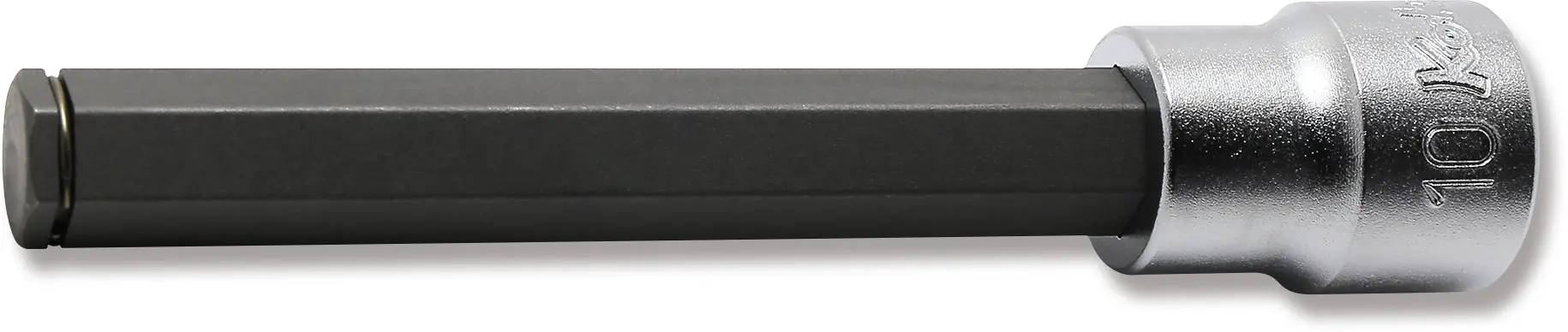 3/8 Sq. Dr. Bit Socket  10mm Grip Ring Length 100mm