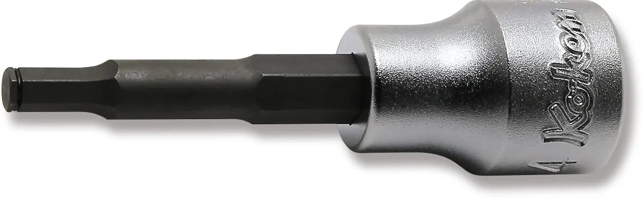 3/8 Sq. Dr. Bit Socket  4mm Grip Ring Length 62mm