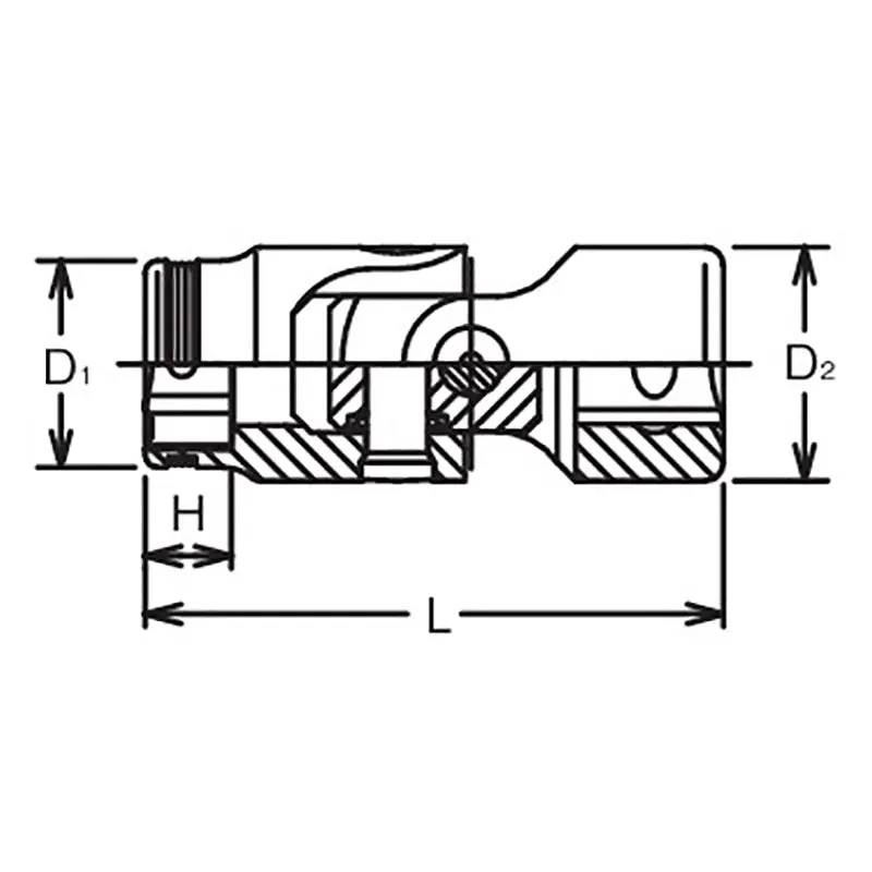 3/8 Sq. Dr. Universal NUT GRIP® Socket - 18mm - Image 2