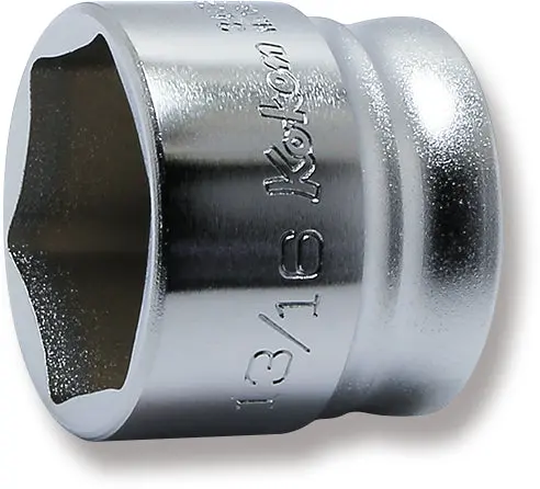 3/8" Sq. Drive Z-Series 6 Point SAE Socket - 13/16"