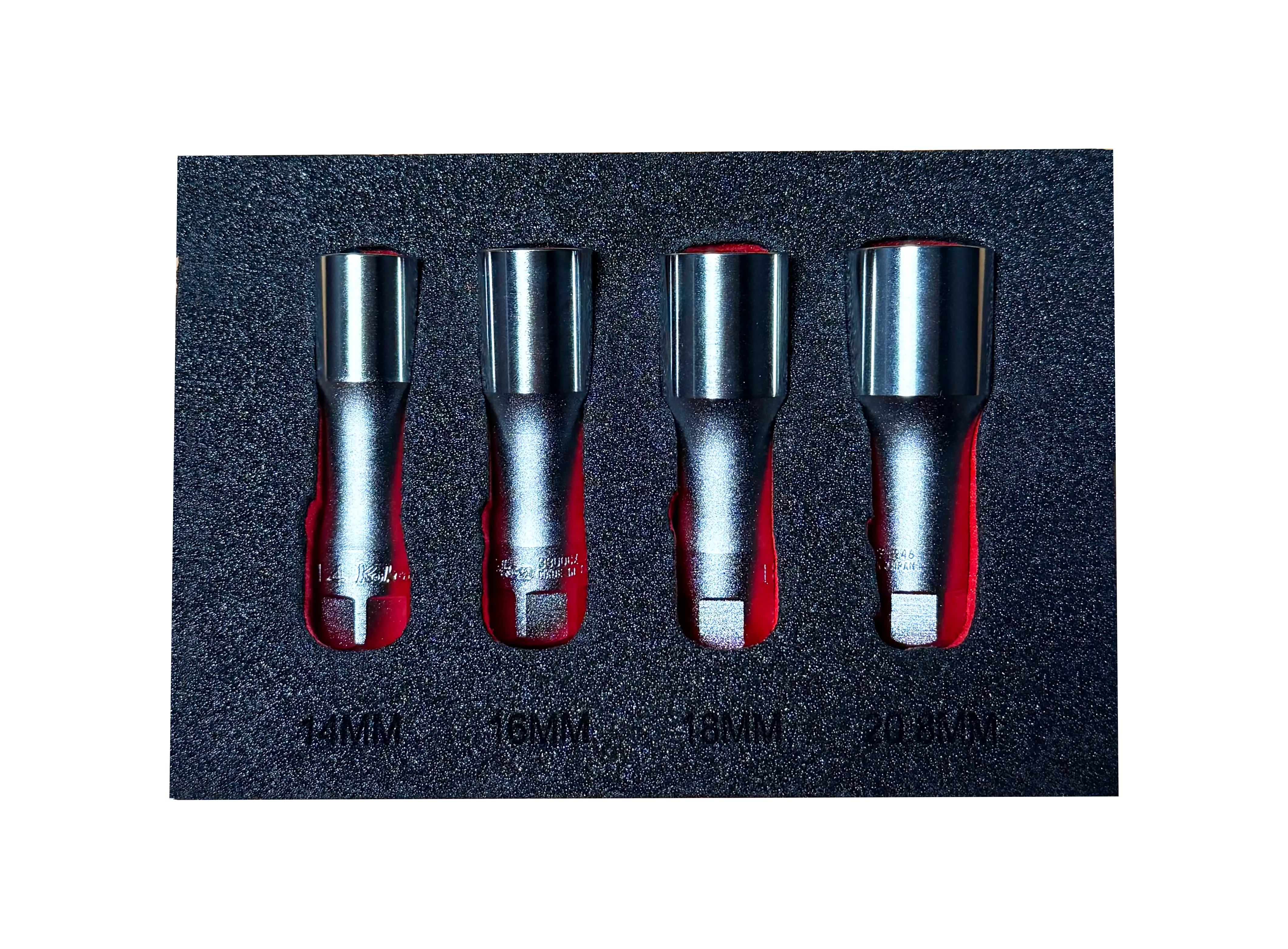 3300CZ Clip Type, Z-Series, Spark Plug Socket Set in Foam