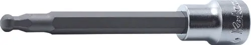 3/8 Sq. Dr. Bit Socket 4mm Ballpoint Hex Length 160mm