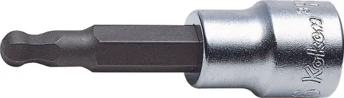 3/8 Sq. Dr. Bit Socket 7mm Ballpoint Hex Length 62mm