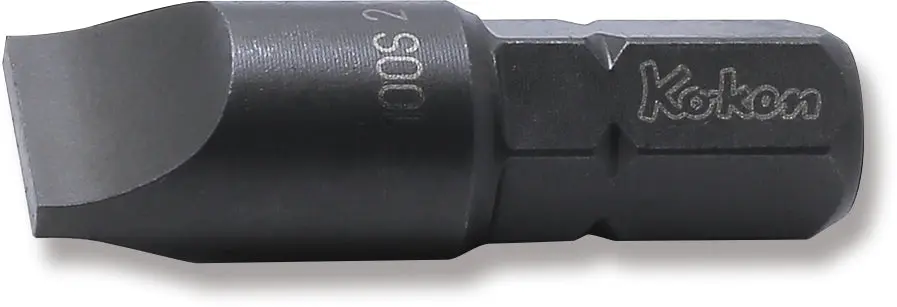 5/16 Hex Dr. Bit Slotted 1.6 x 10  Length 32mm