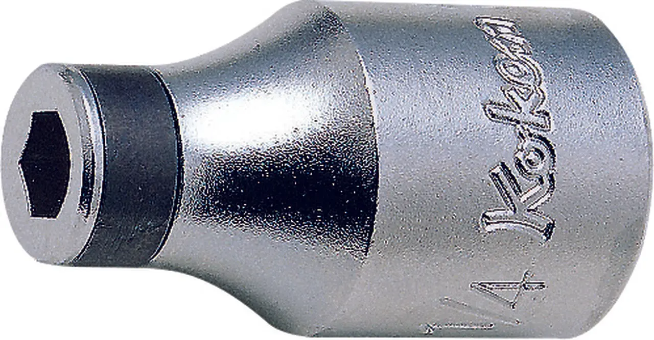 1/2 Sq. Dr. Adaptor 1/4 For 1/4H Bit Length 38mm