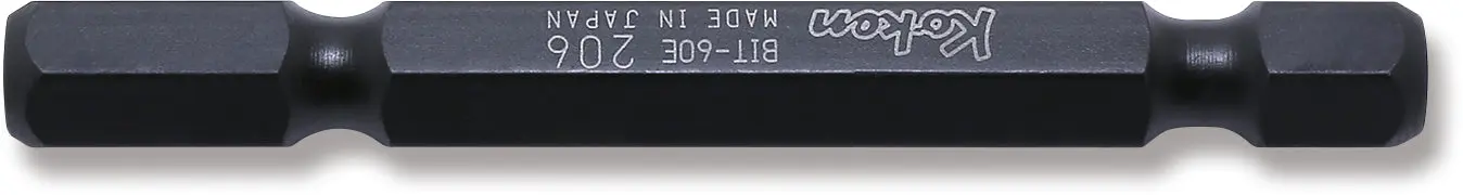 1/4 Hex Dr. Bit   1/4" For BD042E 60mm