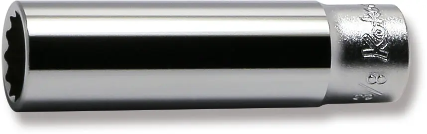 1/4 Sq. Dr. Socket 3/8 12 point Length 50mm