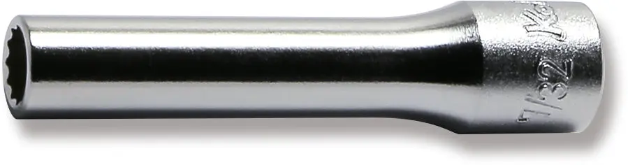 1/4 Sq. Dr. Socket 7/32 12 point Length 50mm