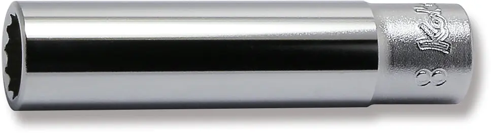 1/4 Sq. Dr. Socket  8mm 12 point Length 50mm