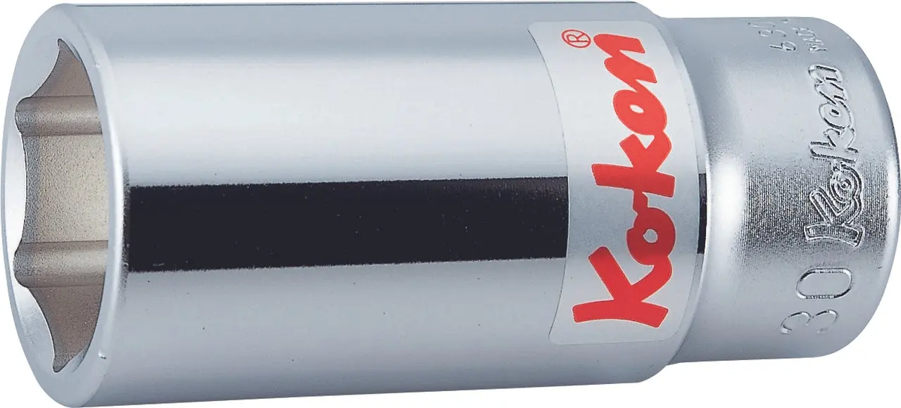 3/4 Sq. Dr. Socket 52mm 6 point Length 100mm