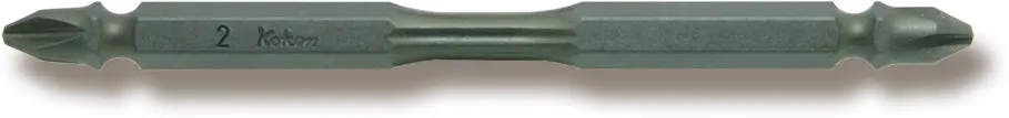 1/4 Hex Dr. Double Ended Bit PH2 Length 100mm Torsion
