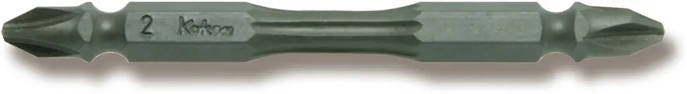 1/4 Hex Dr. Double Ended Bit PH2 Length 75mm Torsion