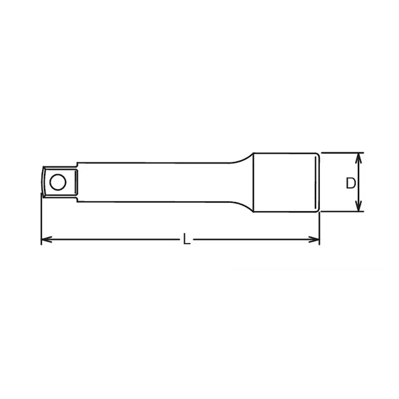 3/4 Sq. Dr. Extension Bar Length 150mm - Image 2
