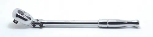 3/8 Sq. Dr. Ratchet Handle 24 teeth Flexible Head Length 175mm Polished Handle
