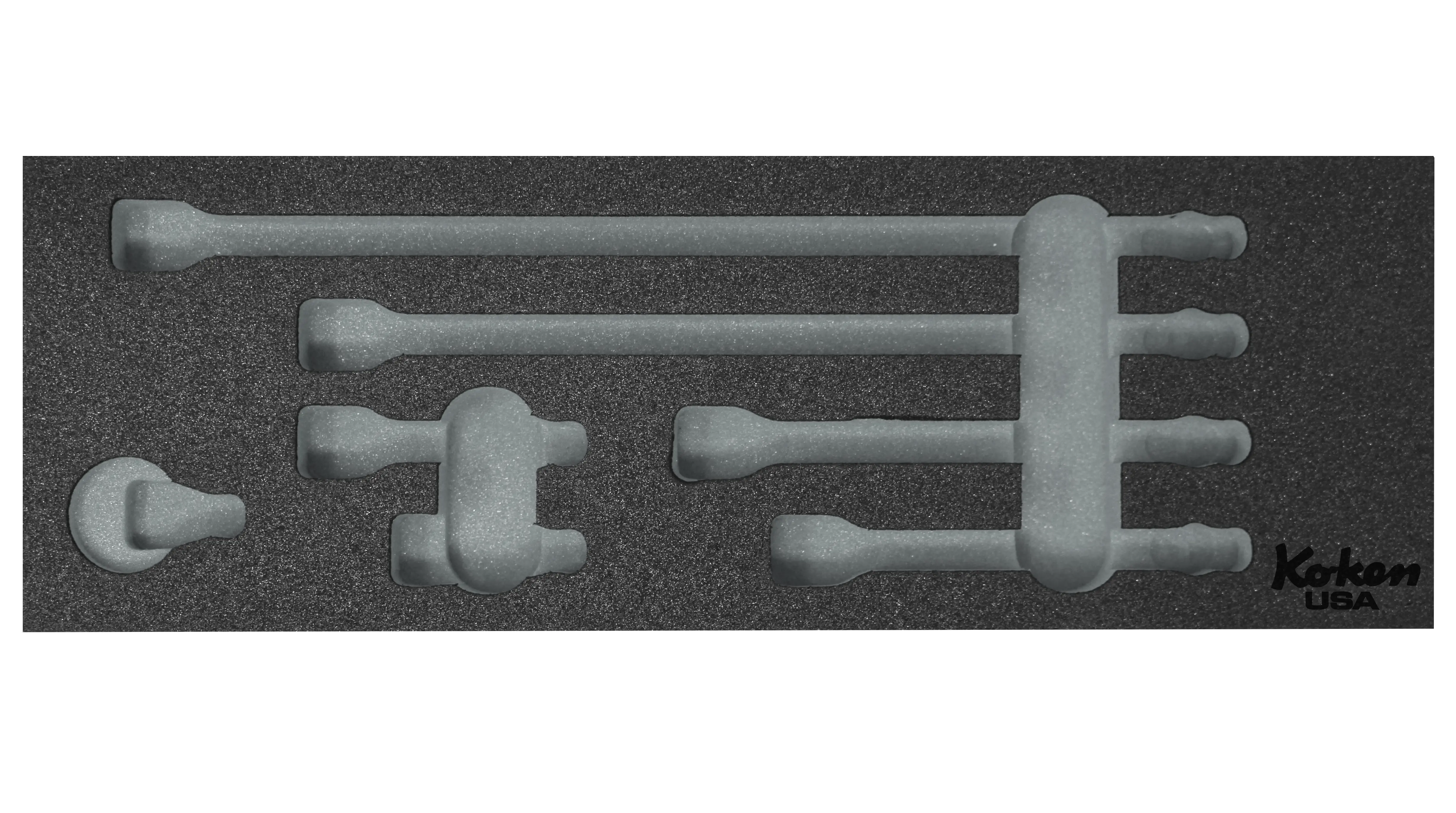 FOAM ONLY for 3/8" Sq Dr Wobble Fix Extension Bar Set - Image 5