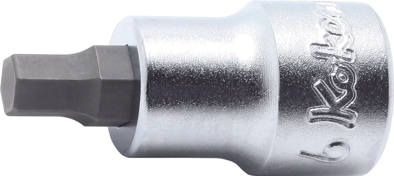 3/8 Sq. Dr. Bit Socket  10mm Hex Length 38mm