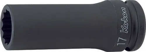 1/2 Sq. Dr. Socket  10mm 12 point Length 80mm