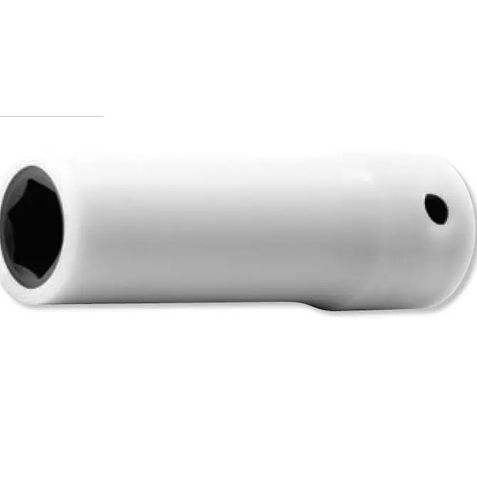 1/2 Sq. Dr. Socket with Plastic Protector  16mm 6 point Length 80mm  Turnable POM cover