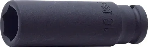 1/4 Sq. Dr. Socket  8mm 6 point Length 48mm