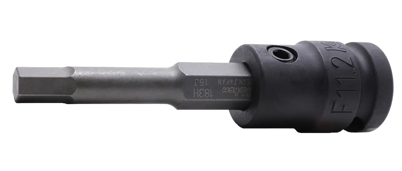 1/2 Sq. Dr. Bit Socket  10mm Hex Length 98mm