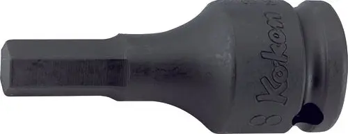 3/8 Sq. Dr. Bit Socket  5mm Hex Length 52mm