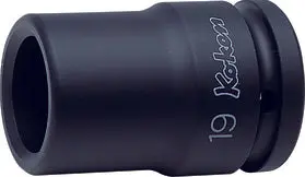1 Sq. Dr. Rear Wheel Nut Socket 22mm Square Length 72mm