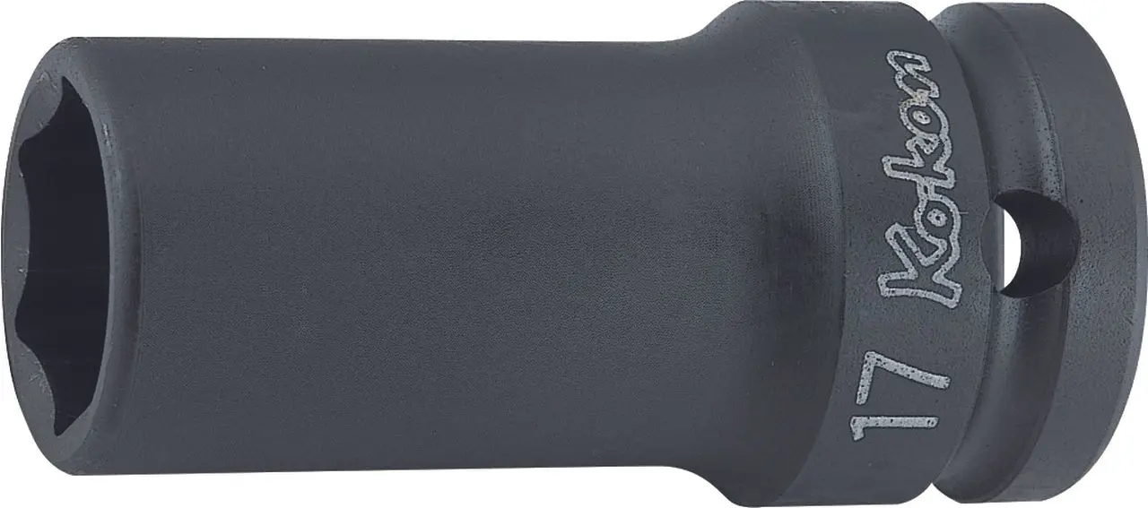 1/2 Sq. Dr. Socket 14mm 6 point Length 60mm Thin walled
