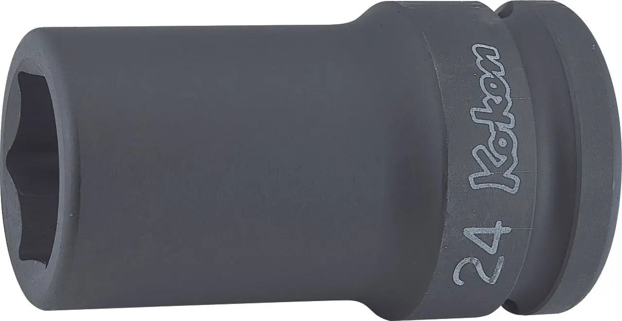 3/4 Sq. Dr. Socket  21mm 6 point Length 75mm Thin walled