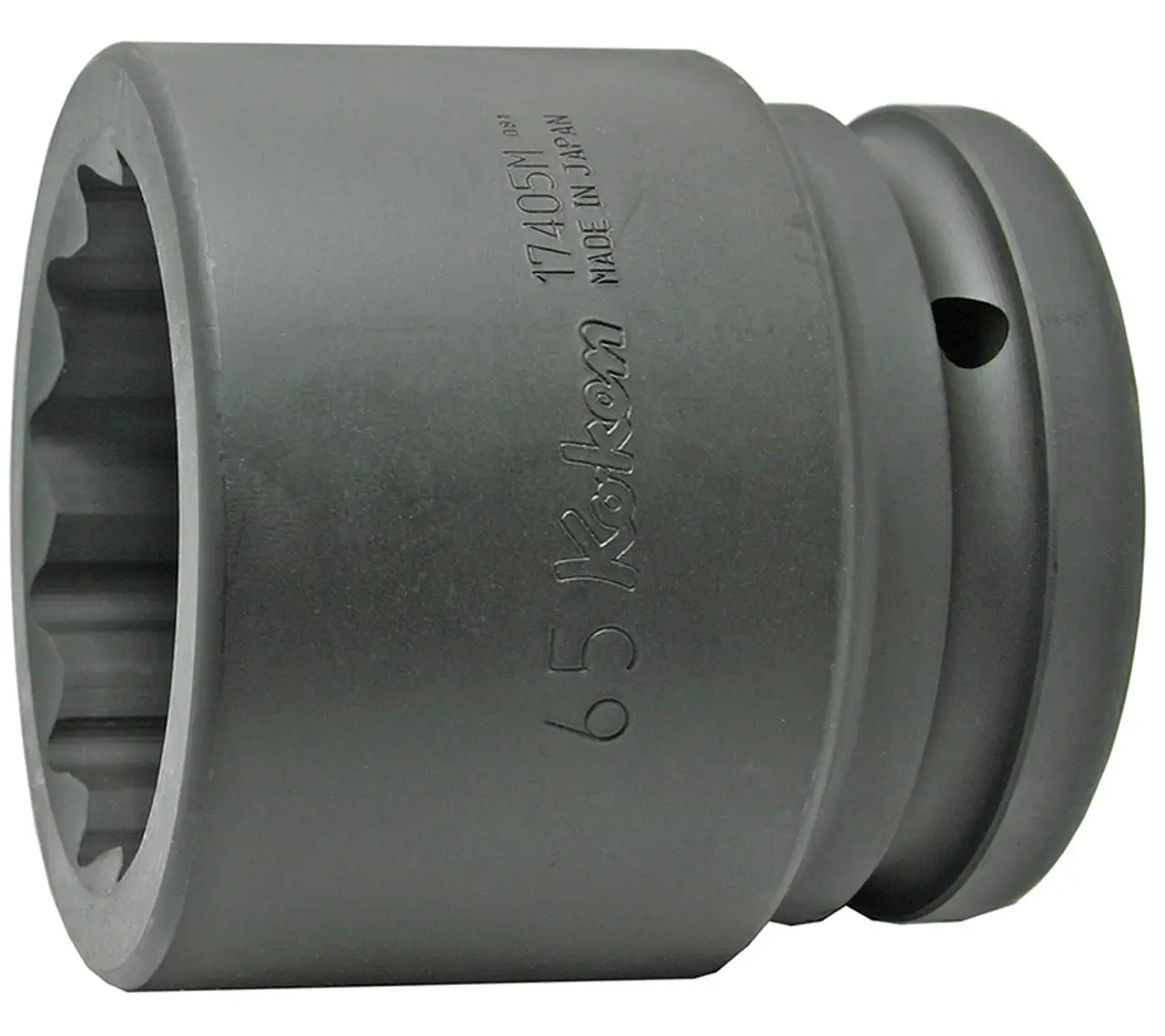 1.1/2 Sq. Dr. Socket 55mm 12 point Length 90mm