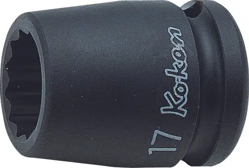 1/2 Sq. Dr. Socket  27mm 12 point Length 40mm