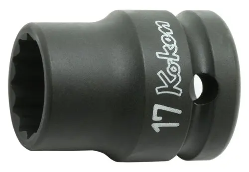 1/2 Sq. Dr. Socket  33mm 12 point Length 46mm Thin walled
