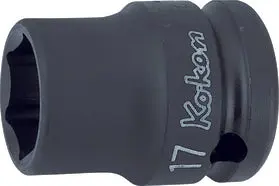 1/2 Sq. Dr. Thin walled 6 point Impact SAE Socket 3/4"