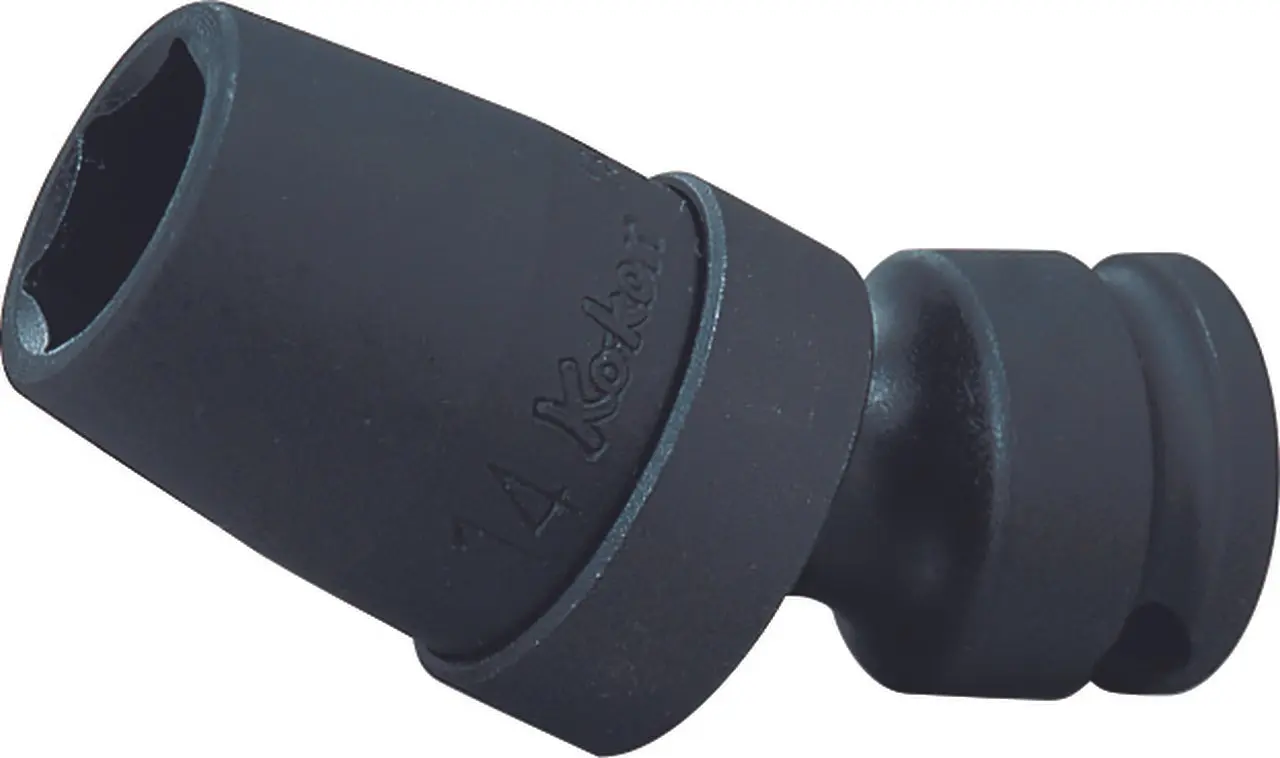 3/8 Sq. Dr. Universal Socket 19mm 6 point Length 61mm