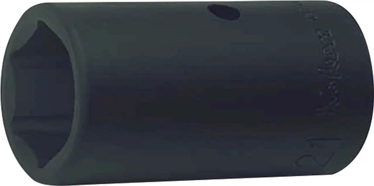 1/2 Sq. Dr. Double Ended Socket  19 x 21mm 6 point Length 57mm