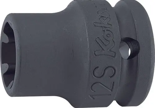 1/2 Sq. Dr. Socket 6S Length 38mm