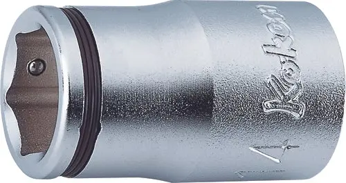 1/2 Sq. Dr. Nut Grip Metric Chrome Socket in 11mm