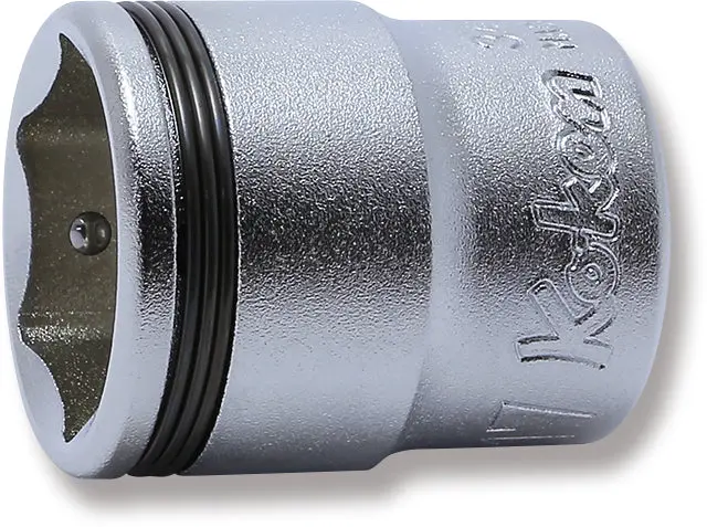 3/8 Sq. Dr. Socket 17mm Nut Grip Length 28mm