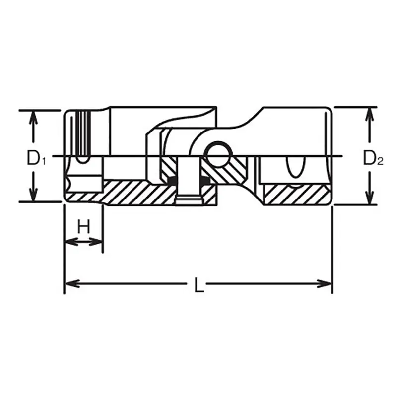 1/4 Sq. Dr Universal NUT GRIP® Socket - 11mm - Image 2