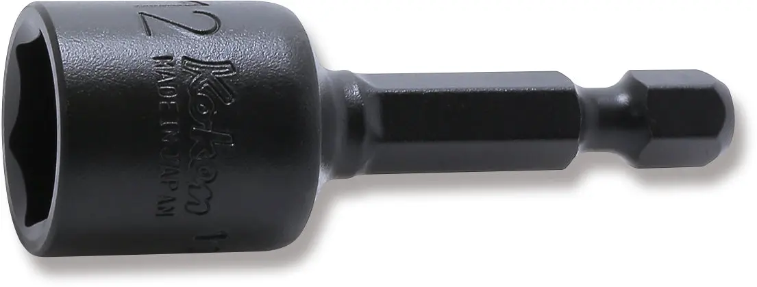 1/4 Hex Dr. Nut Setter 12mm 6 point Length 50mm