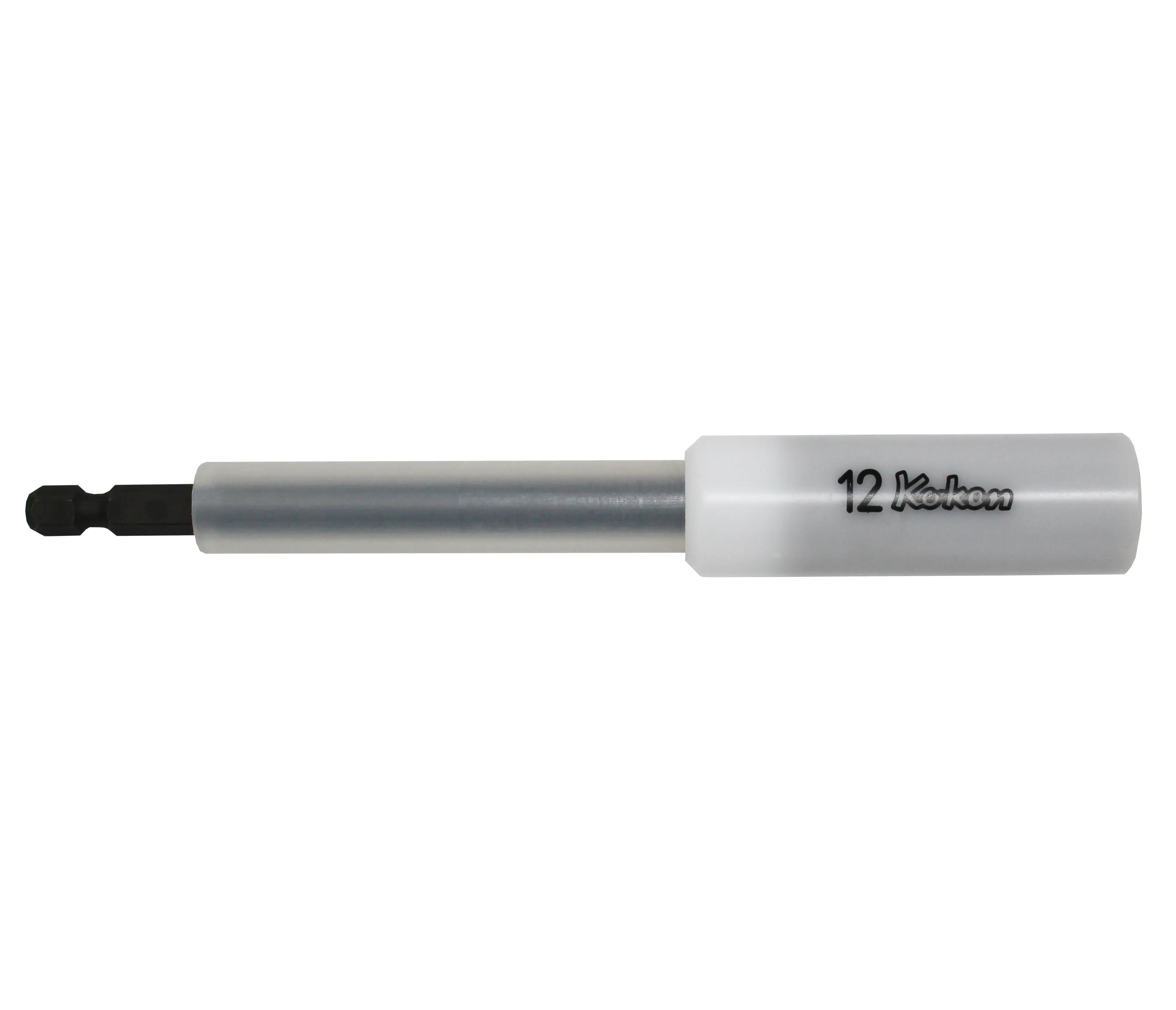 1/4 Hex Dr. Nut Setter with Plastic Protector 12mm 6 point Length 150mm Slide Magnet Turnable POM cover